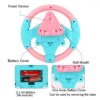 79785cb9b83dbc6a Simulate Car Copilot Steering Wheel Eletric Baby with Sound Kids Musical Educational Stroller Driving Vocal Toys