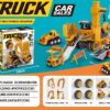 79799e3d4fadc6c2 Kids Engineering Vehicle Electric Drill Tool Toys Match Children Educational Assembled Sets Tools For Boys Nut Building Gift