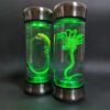 797cbc878a016c81 Alien Glow Jar Xenomorph Specimen Facehugger Embryo Glass Jar Movie Prop Replica Home Decor Desktop Crafts Sculpture Decoration