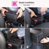 797d9db1d9fa0860 For Volkswagen UP Armrest Box For Skoda Citigo VW UP Seat Mii Car Armrest Console Storage Box Cup Holder Car Accessories