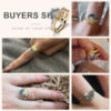 Hot Sale Sterling Sier Gold Moon and Sun Ring Set Diamond Heart Sparkling Rings for Women Fine Jewelry Party Gift Charming