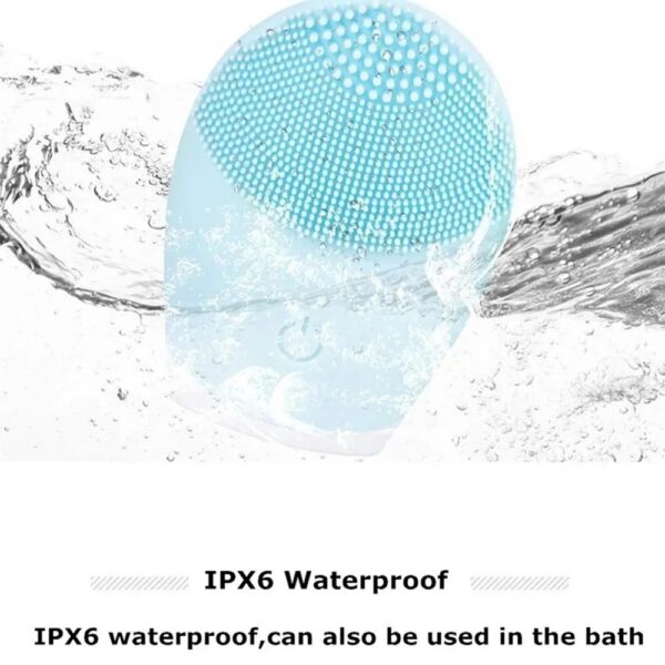 Electric Silicone Facial Cleanser Massager Ultrasonic Vibrator Skincare Massage Tool Beauty hine Vibration Cleaning Of Pores
