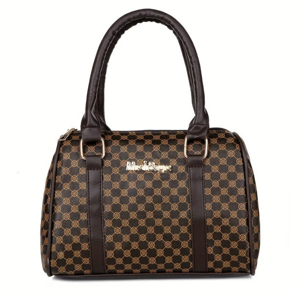 79ba06f0d0327106 6pcs Tote Bag Boston Bag Clutch Purse Set, PU Leather Textured Shoulder Bag, Casual Versatile Commuter Bag