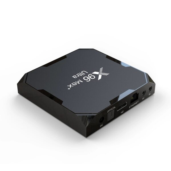 X96Max Plus Ultra TV Box Android 11 Amlogic S905X4 4GB 32GB TVBOX AV1 8K Wifi BT X96 Max Media Player TV Set Top Box