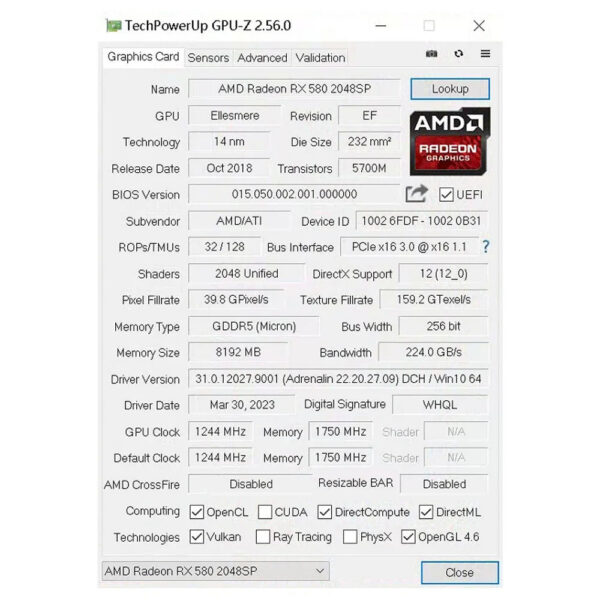 79ff4390b944c3e0 MAXSUN Brand New AMD RX580 8GB 2048SP Gaming Graphics Card GDDR5 256Bit PCI Express 3.0 ×16 Radeon GPU for Desktop Computer