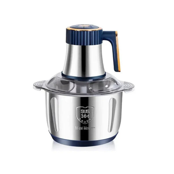7a004b3a78eacb16 20226 Electric Meat Grinders 5L Food Crusher Stainless Steel Multifunctional Vegetable Slicer Processor Chopper Kitchen Blenders