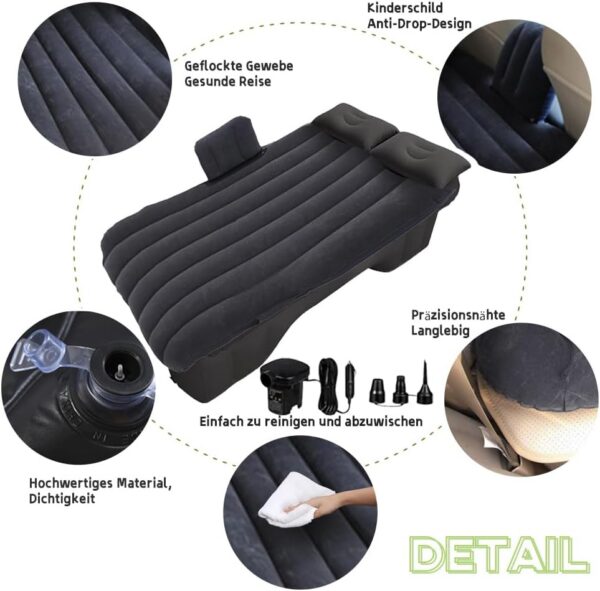 7a0c23598d70cbe7 Geterral Auto Matratze,Matratze Für Auto Luftmatratze,Auto Bett Luftmatratze Outdoor Camping Traveling