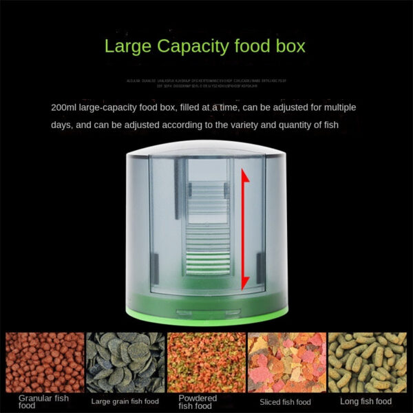 7a0e717d580afb53 Automatic tank intelligent timing automatic goldfish large capacity fish aquarium feeder