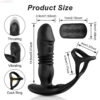 7a2c93f8dccfce6f Male Thrusting Prostate Massager Bluetooth Vibrator Men Gay Anal Telescc Vibrating Butt Plug Sex Toy for Couples