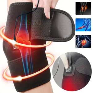 7a3b42c13112913c Electric Heating Pad USB Heated Brace Support for Arthritis Joint Old Cold Leg Knee Warmer