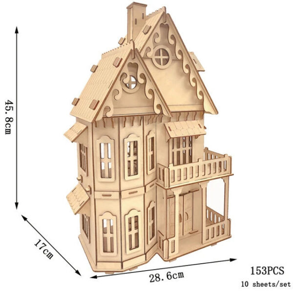 7a45792576657209 3D Wooden Puzzle Saint Basil's Cathedral Building House Kits Castle Villa Model Jigsaw Teen DIY Toys For Children Kids Gift