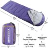 Sleeping Bags for Adults Backpacking Lightweight Waterproof- Cold Weather Sleeping Bag for Warm Camping Hiking Outdoor Travel Hunting with Camping Sleeping Bag