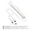 Soft Vest CPU Liquid Cooler Motherboard Controlled Coog Raditor Tube 5V 3PIN ARGB Computer Case Decor Hose Pipe