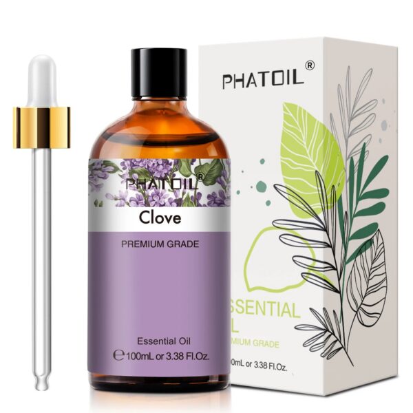 7a52f787da61c8ab PHATOIL 100ml Essential Oils Lemon Eucalyptus Sweet Orange Cinnamon Vanilla Aroma Oils for Humidifier Diffuser Aromatherapy