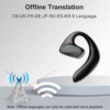 7a5532f4385059e7 M8 Language Earbuds Smart 144 Languages High Accuracy Wireless Bluetooth Two Way Translator Device