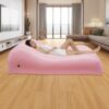 Inflatable Couch, BBL Blow Up Mattress,Foldable Inflatable Couch with Electric Pump Portable Blow Up Mattress for Outdoor Camping, Beach Vacations & Parties