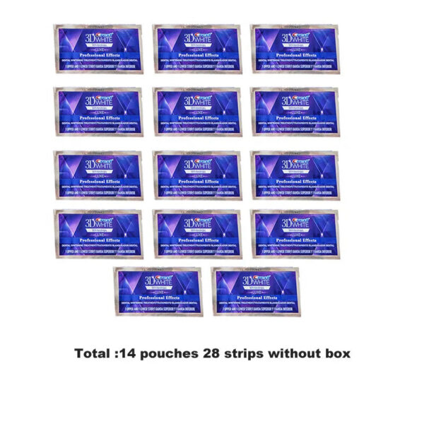3D White Teeth Whitestrips Luxe Professional Effect Treatments Original Oral Hygiene Tooth Teeth Whitening Strips