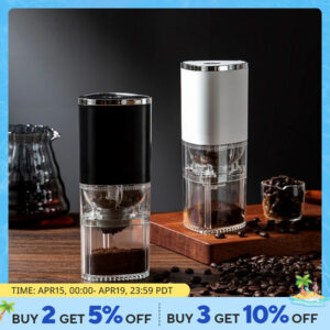Portable Electric TYPE C USB Charge Ceramic Grinding Core Home Coffee Beans Puerizer Grinder