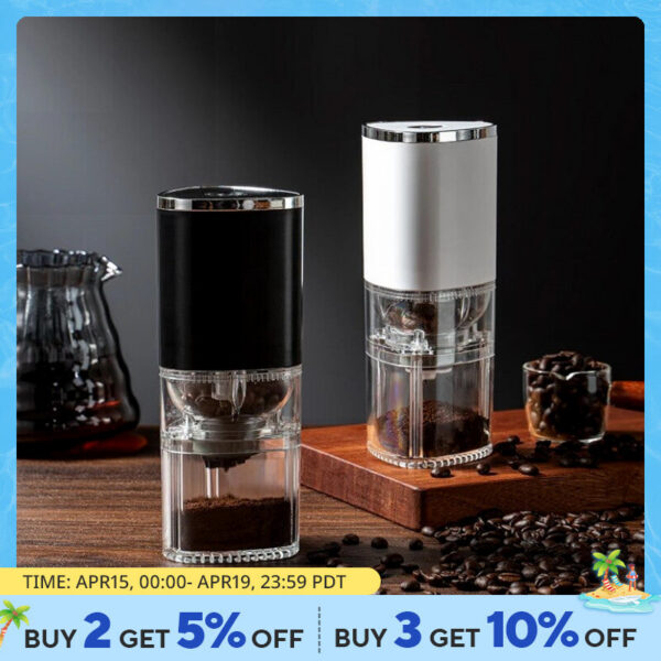 7a8a6d2ae8710fdc Portable Electric TYPE C USB Charge Ceramic Grinding Core Home Coffee Beans Puerizer Grinder