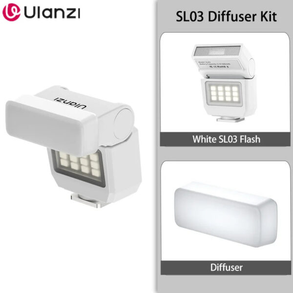 7a926304b98edba7 Ulanzi SL01 SL02 SL03 Mini Camera Flash Light SpeedLite GN8 6500K for Canon Sony Nikon Camera DSLR Vlog Live Outdoor Photography