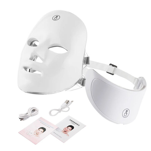 Foreverlily LED Facial Neck Beauty Machine Skin Rejuvenation Massager