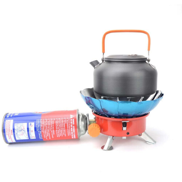 7ab8e7c0116de74d 2800W Windproof Portable Outdoor Camping Gas Stove Picnic Burner with Storage Bag For Hiking