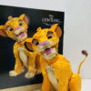 Creative Young Simbaed The Lion Building Blocks Sets,Gift Idea For Adults And Movie Fans, Compatible With Legoed Particles