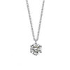 New Trendy Sterling Sier AAA Zircon Choker Necklaces Simple Shiny Diamond CZ Pendants For Women Fine Jewelry NK126