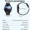 ECG+PPG Bluetooth Call Smart Watch Men Laser Health Blood Pressure Fies Watches Man Sports Waterproof Smartwatch+Box