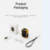 7ae485978dcccb9b Outdoor Waist Mounted Polymer Battery Anti Drop Shock Absorption USB Portable Power Bank with Bladeless Hanging Neck Fan