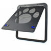 7b0bb5ba59a65aa8 Pet Door New Safe Lockable Magnetic Screen Outdoor Dog Cat Window Gate House Enter Freely Fashion Pretty Garden Easy Install