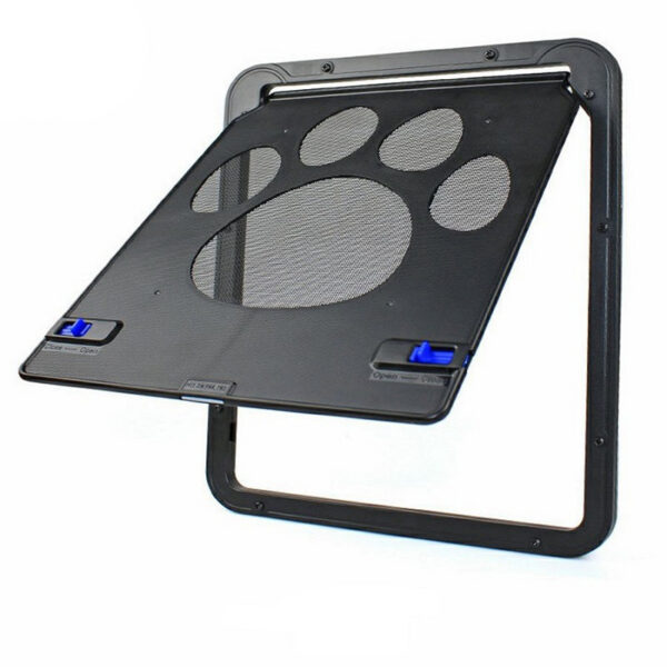 7b0bb5ba59a65aa8 Pet Door New Safe Lockable Magnetic Screen Outdoor Dog Cat Window Gate House Enter Freely Fashion Pretty Garden Easy Install