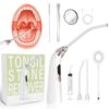7b12ac4c4b7aa7c0 Electronic Vacuum Tonsil Stone Remover Kit with 5 Suction Modes 10in1 Tonsil Stone Cleaner Mouth Cleaning Tool Oral Fresh Care