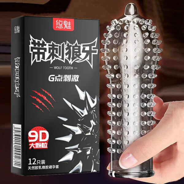OLO ULTRA THIN CONDOM 0.01 Feeling Penis Sleeve Hyaluronic Acids Rubber latex Ejaculation Delay dotted Condoms intimate sex toy