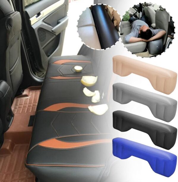7b17413c033c88bf Back Seat Space Filler, Inflatable Car Mattress Accessories, Car Rear Seat Gaps Inflatable Filler, Noise Reduction Auto Accessories Inflation Bed, for Most Cars, Camping, Hiking, Traveling (Grey)