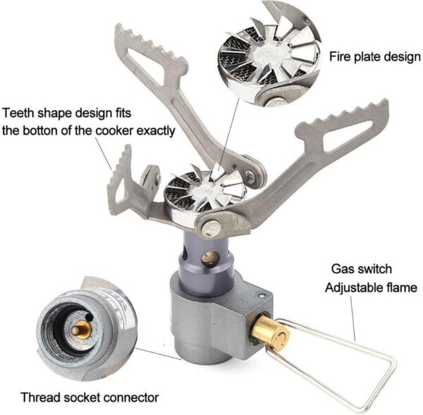 7b383934cda68fec BRS Only 25g BRS-3000T Ultra-light Titanium Alloy Camping Stove Gas Stoves Outdoor Cooker Outdoor Stove Gas Stove Miniature Portable Picnic