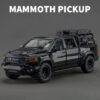 1:32 Dodge RAM 1000 TRX Mammoth Picku Alloy Car Model Sound And Light Pull Back Children's Toy Collectibles Birthday Gift