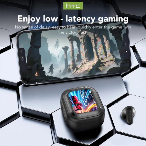 7b66a576b89d7e03 Translator HTC NE20 New Bluetooth 6.0 Wireless Headphones Translation Earphones IPX4 Waterproof Rating Long Battery Life