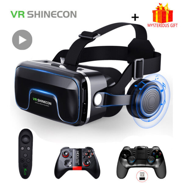 7b673a3fd62492b8 VR Shinecon 10.0 Helmet 3D Glasses Virtual Reality Casque For Smartphone Smart Phone Goggles Headset Viar Video Game Binoculars