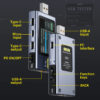 7b75d69133265939 FNB58 USB Tester Voltmeter Ammeter TYPE-C Fast Charge Detection Trigger Capacity Ripple Measurement