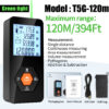 Aicevoos Light Digital Rangefinder 50M70M100M120M Green Beam Distance Meter Trena Laser Tape Measure Roulette