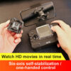 4DRC V2 Mini HD Camera WiFi Fpv Air Pressure Altitude Hold Black And Gray Foldable Quadcopter RC Drone Toy