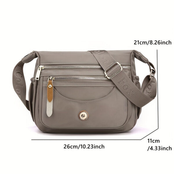 7b98976a53879f7b Casual Solid Color Hobo Bag, All-Match Zipper Shoulder Bag, Women's Versatile Bag For Work