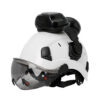 7b9aa33efd1c2fa4 CE Construction Safety Helmet With Visor Built In Goggle Earmuffs For Engineer Hard Hat ANSI Industrial Work Cap Head Protection