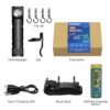 NATFIRE HS50 Headlamp 3400mAh Headlight 1000LM LED USB C Rechargeable Magnetic Tail Work Camp Light