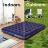 7ba61bc3042a6c16 Twin Size Air Mattress Inflatable Bed for Camping & Home, Blow Up Sleeping Pad
