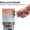 Fire-Maple FMS-X1 Camping Stove Gas System | Portable Pot/Jet Burner Outdoor Gas Cooking Essentials | Compact Equipment for Hiking Trekking Backpacking Fishing Hunting
