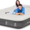 Naturehike Air Mattress with Built in Pump and Pillow, Gray (Narrow King-78.74 x 70.9in)