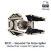 7bcdb19c391c3e96 412Pcs NEW MOC Spaceship Bricks Imperia TIE Fighters Ship Kits Builidng Blocks Starfighter Interceptors DIY Model Toys Gifts