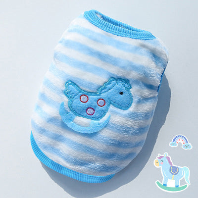 7bd3dde6e03ccd87 Flannel Warm Pet Dog Clothes Winter For Small Cat Coat Jacket Sweater Cute Soft Dogs Pets Clothing Chihuahua Bulldog Teacup